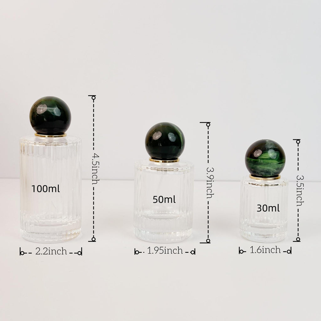 Transparent Glass Fragrant Spray Bottles
