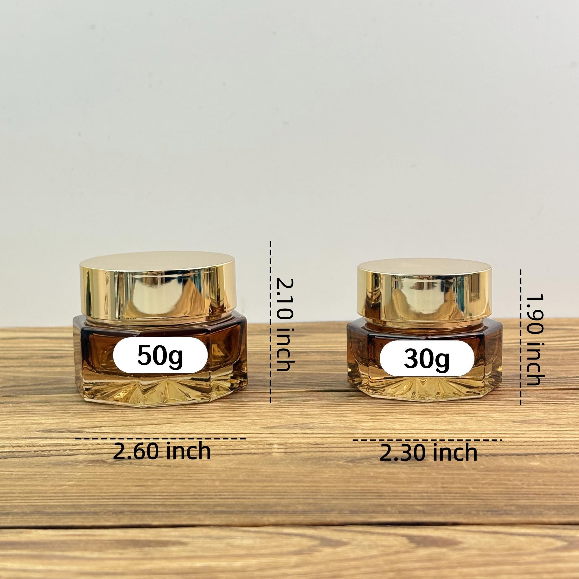 Gradient Amber Glass Spray Bottle
