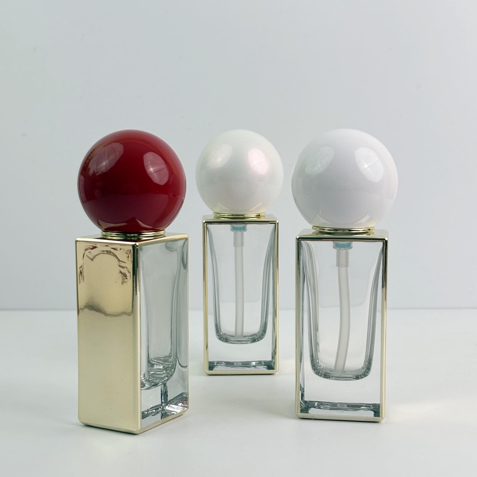30ml Luxury Clear Glass Lotion Bottles