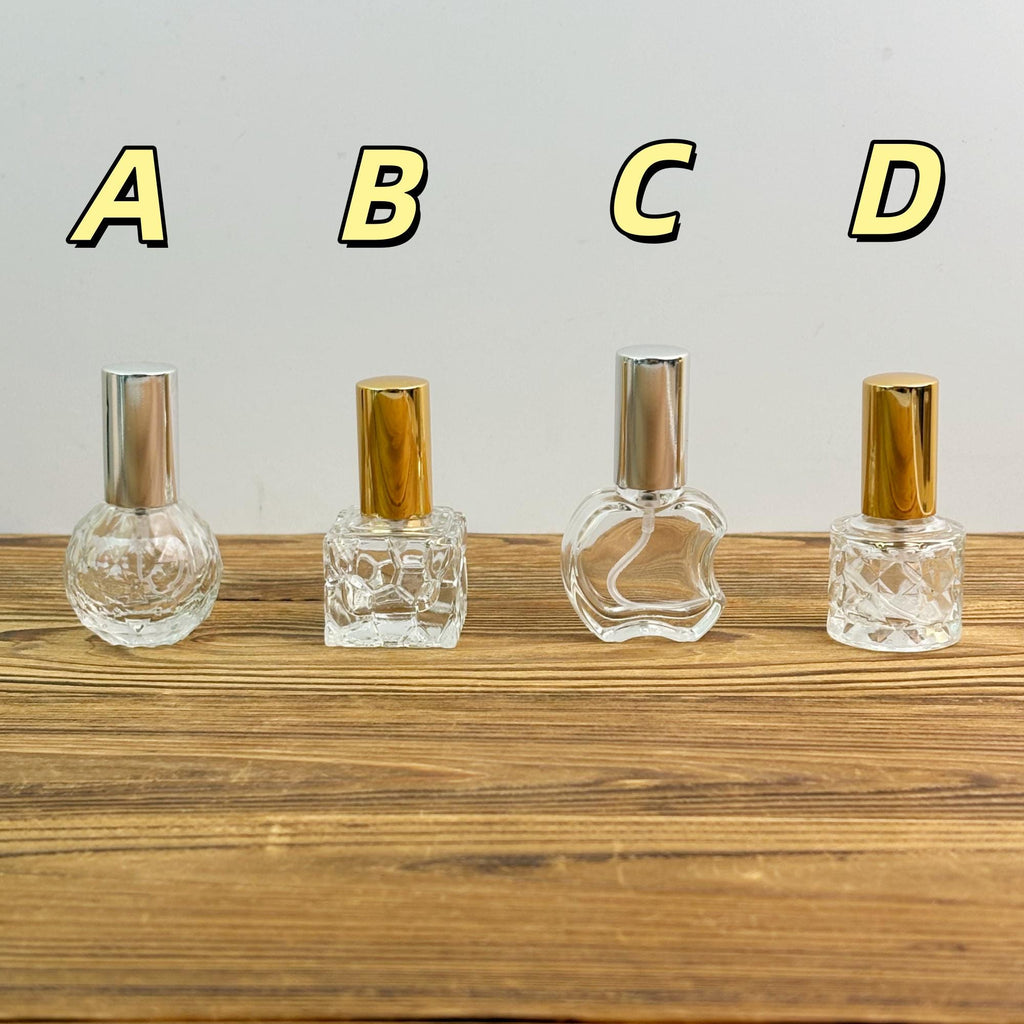8ml Mini Glass Clear Spray Bottle