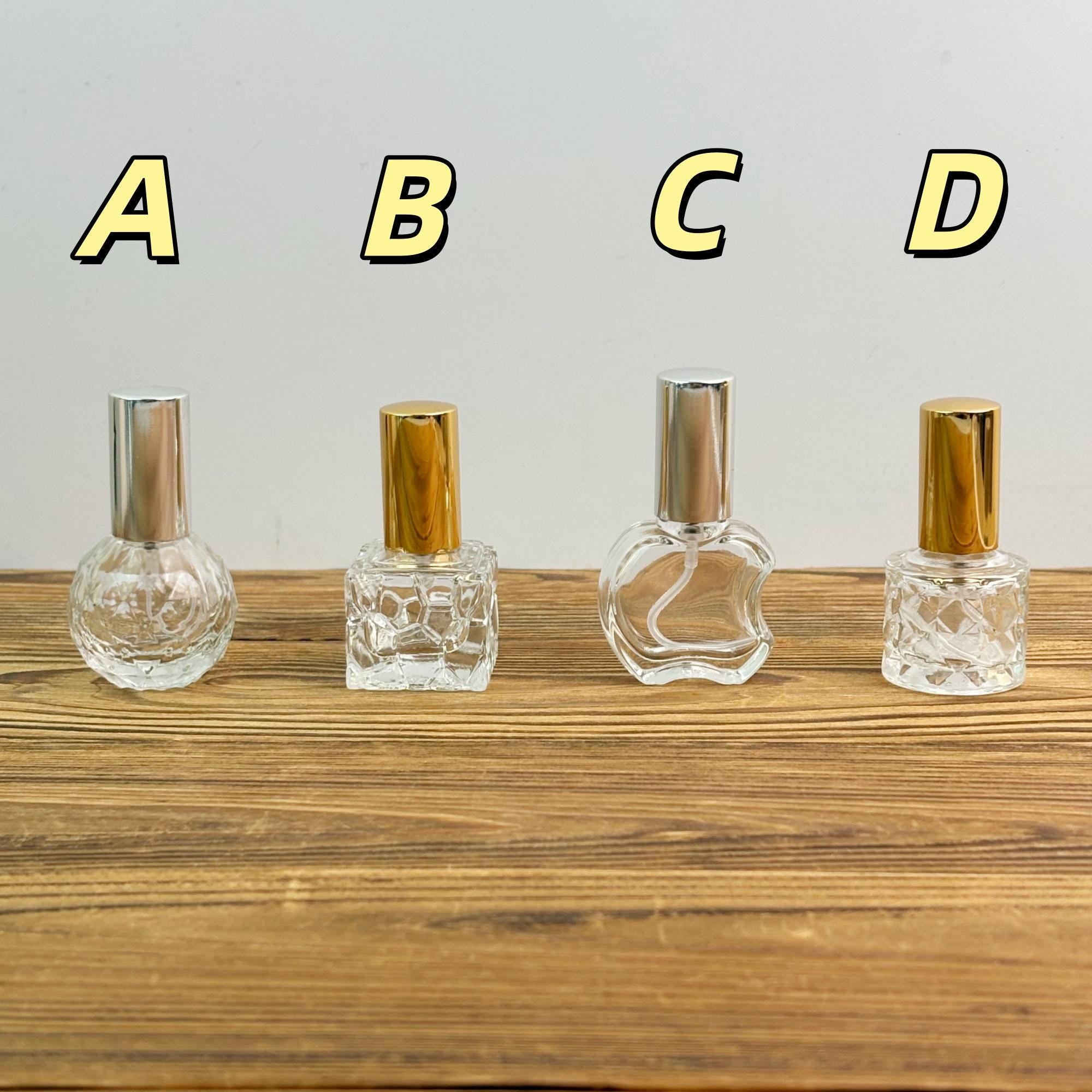 8ml Mini Glass Clear Spray Bottle