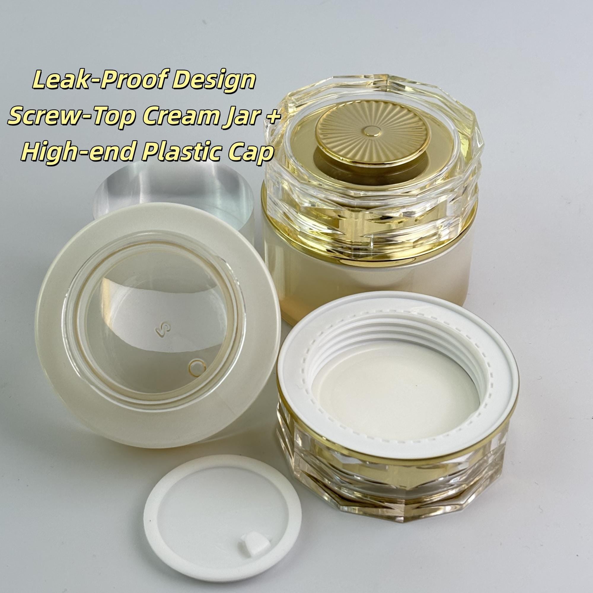 Luxury Glass Skincare Container Set