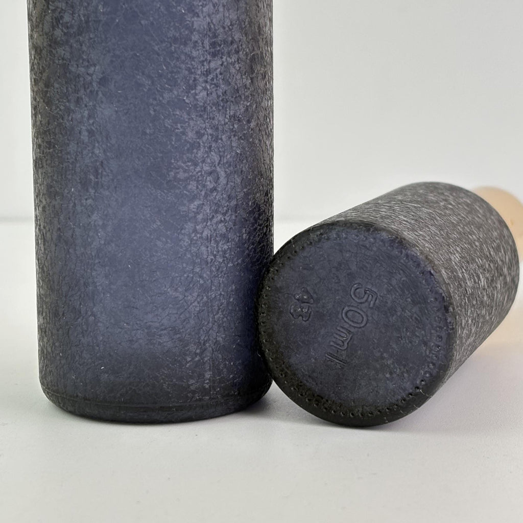 30ml 50ml 100ml Textured Deep Blue Glass Spray Bottle