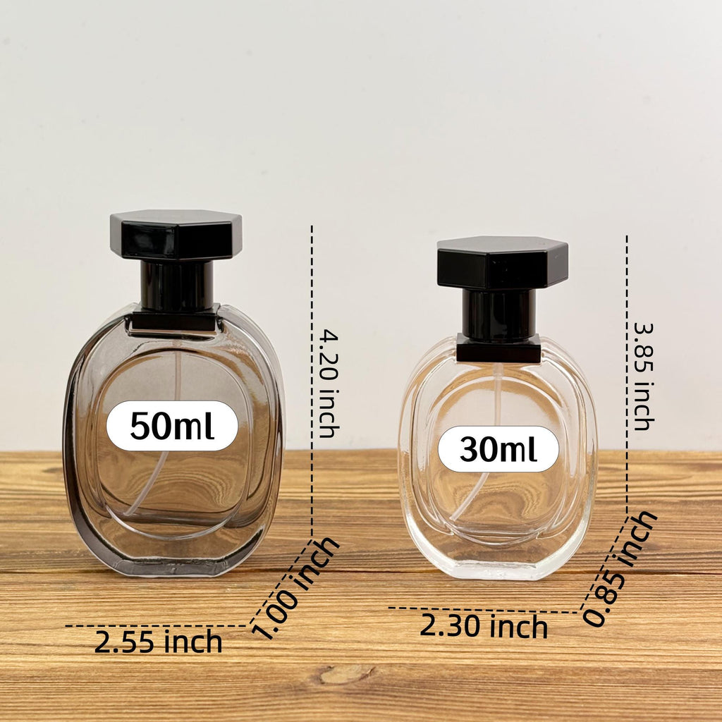 Minimalist Glass Perfume Spray Bottle