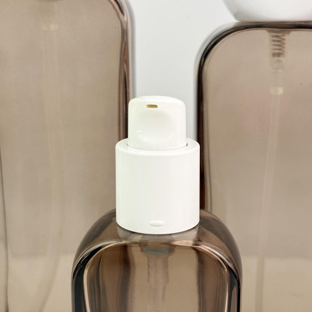 Brown Glass Lotion Bottle