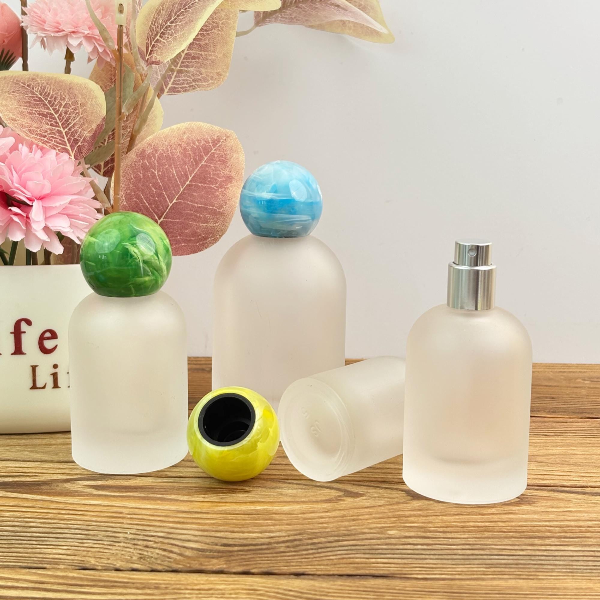 30ml 50ml 100ml Round Spray Atomizer
