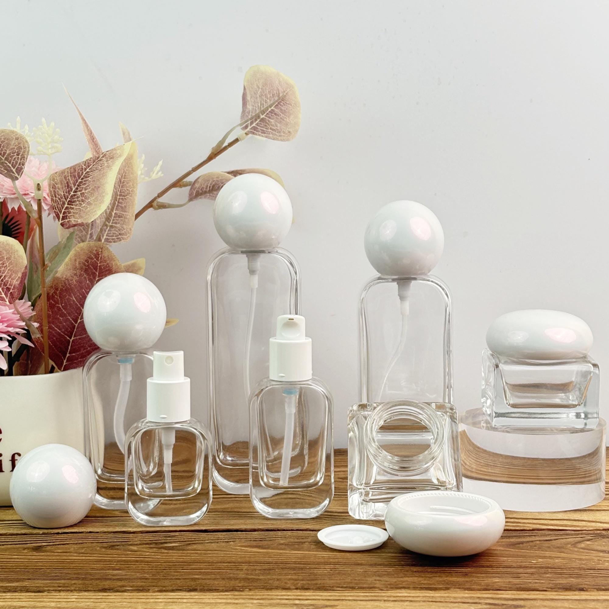 Refillable Glass Spray Bottles