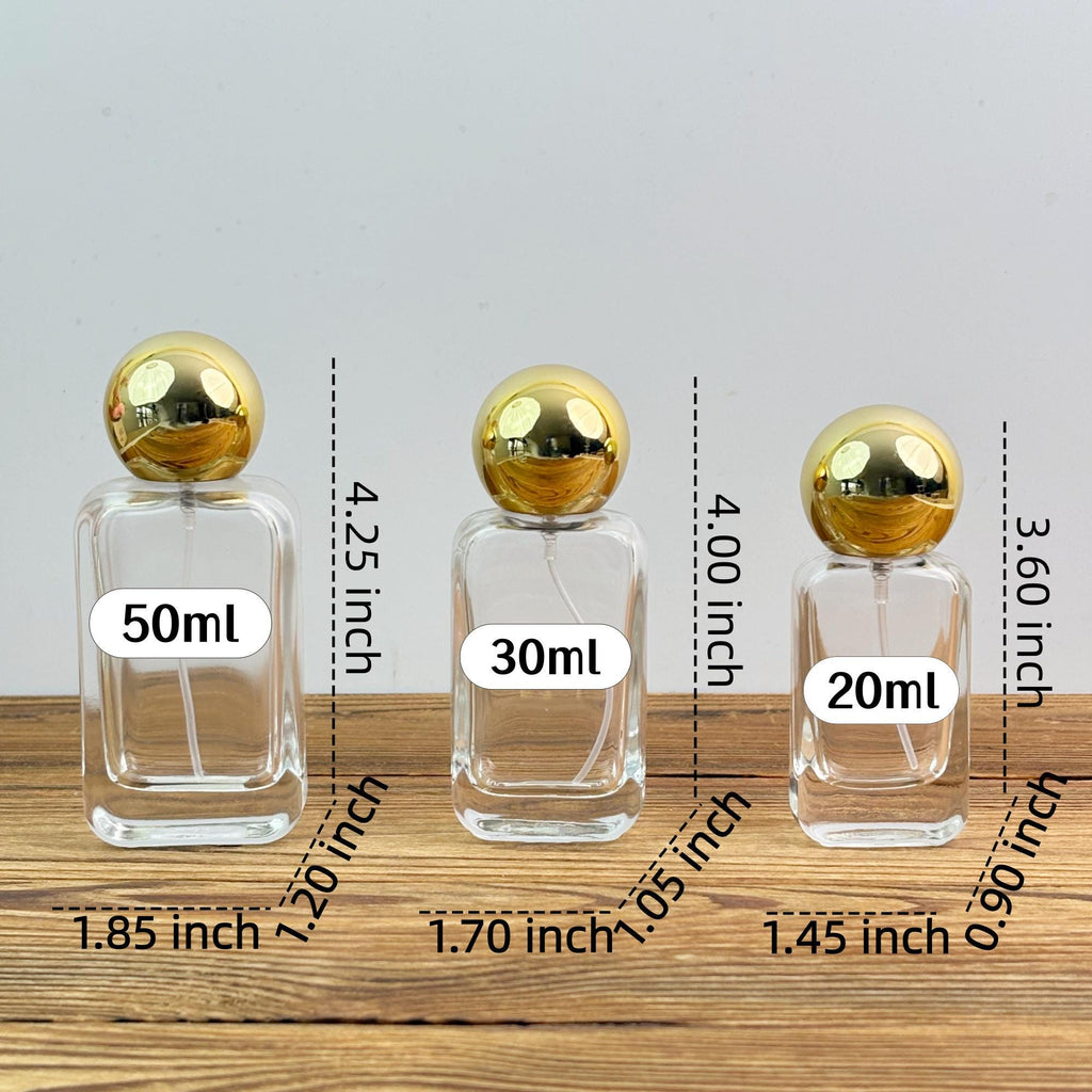 20ml 30ml 50ml Clear Fragrance Atomizer