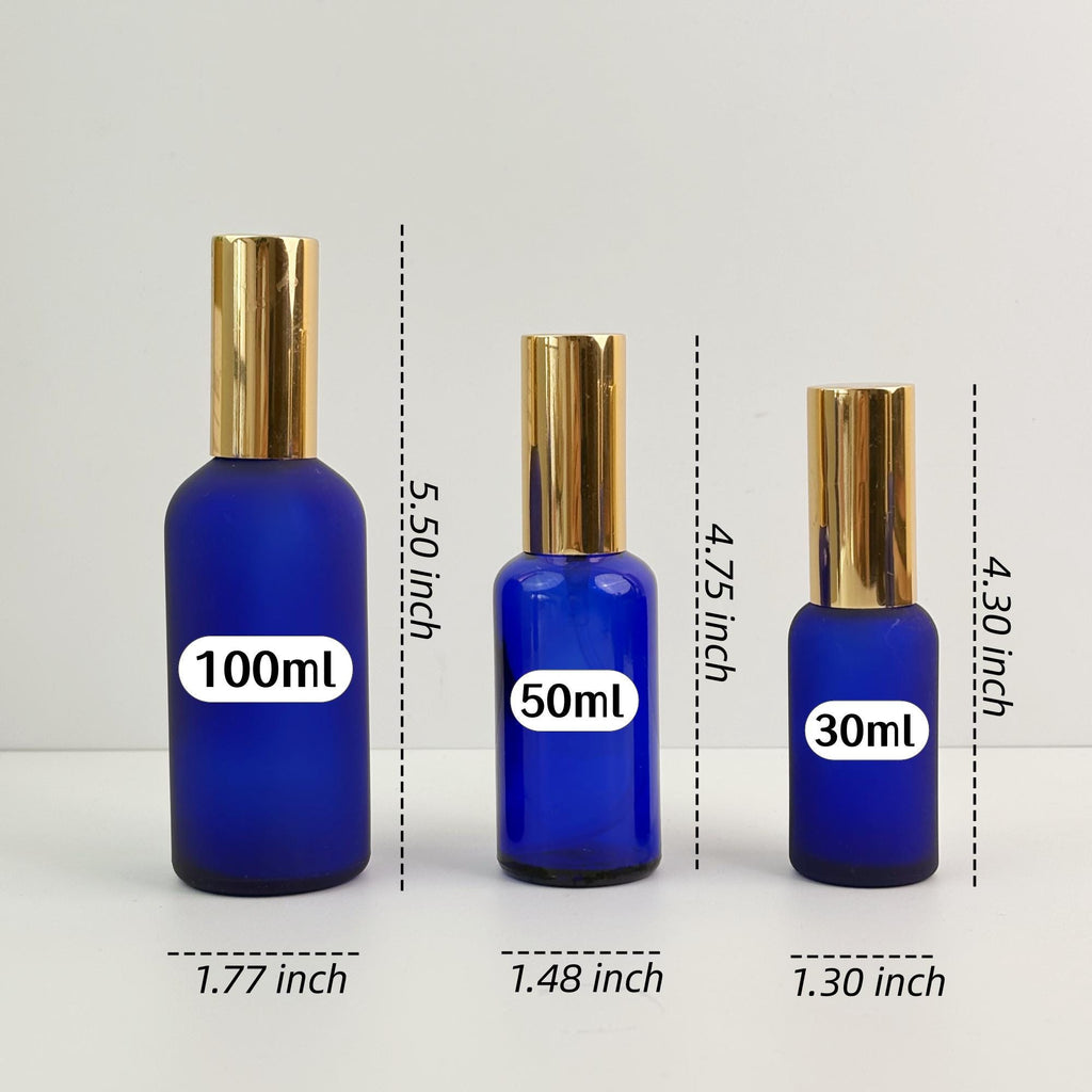 Refillable Fine Mist Glass Spray Bottles