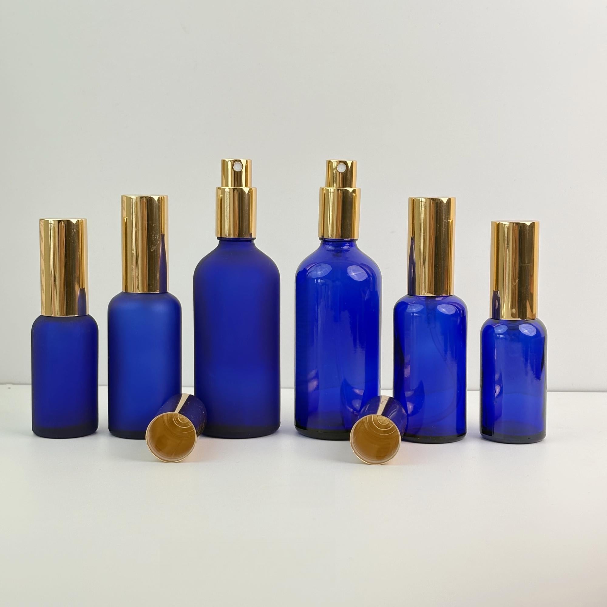 Refillable Fine Mist Glass Spray Bottles