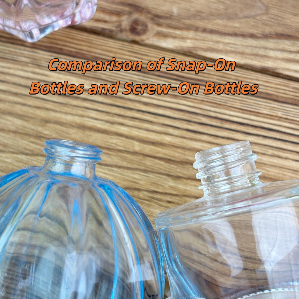 50ml Glass Spray Bottle, Snap-On Crimp Neck Atomizer