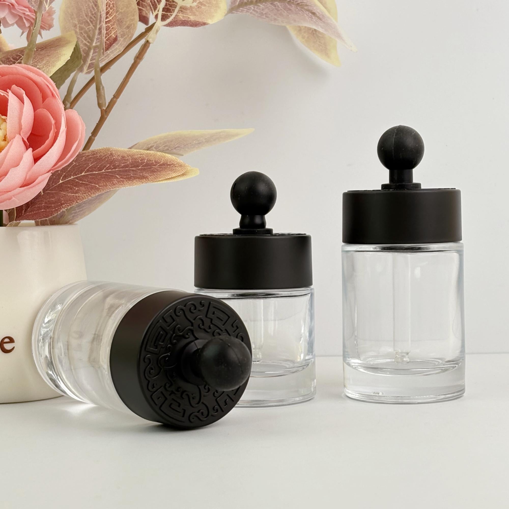 Clear Glass Dropper Bottle