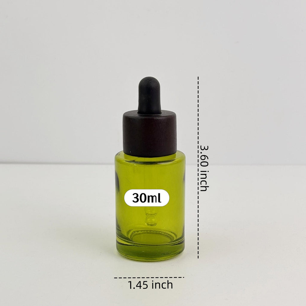 30ml Green Glass Dropper Bottle