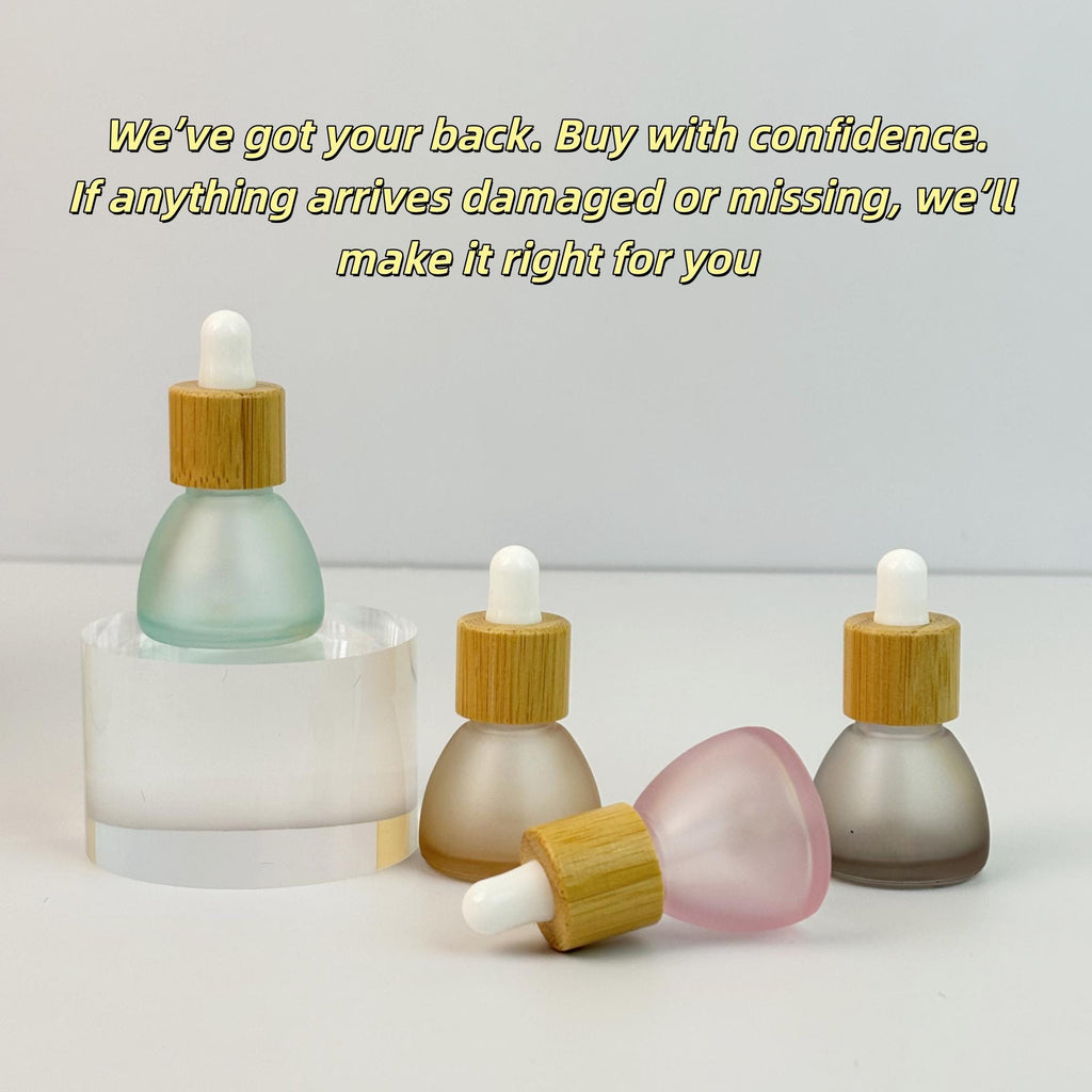 8ml Colorful Frosted Glass Dropper Bottle