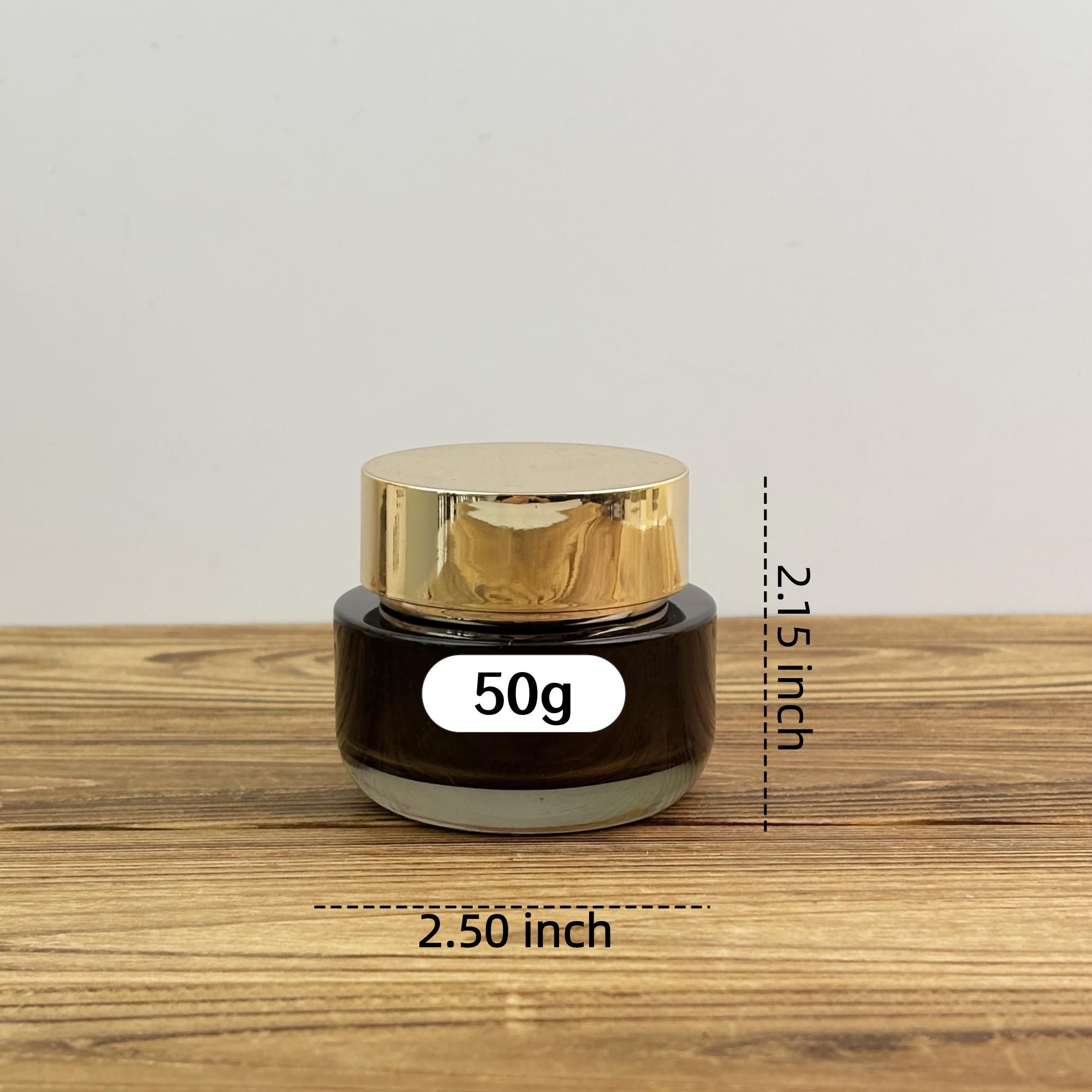 Luxury Black Gradient Glass Spray Bottle