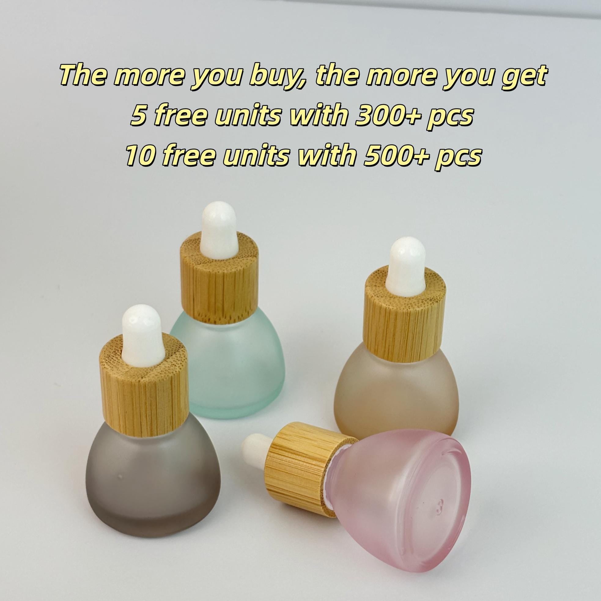 8ml Colorful Frosted Glass Dropper Bottle
