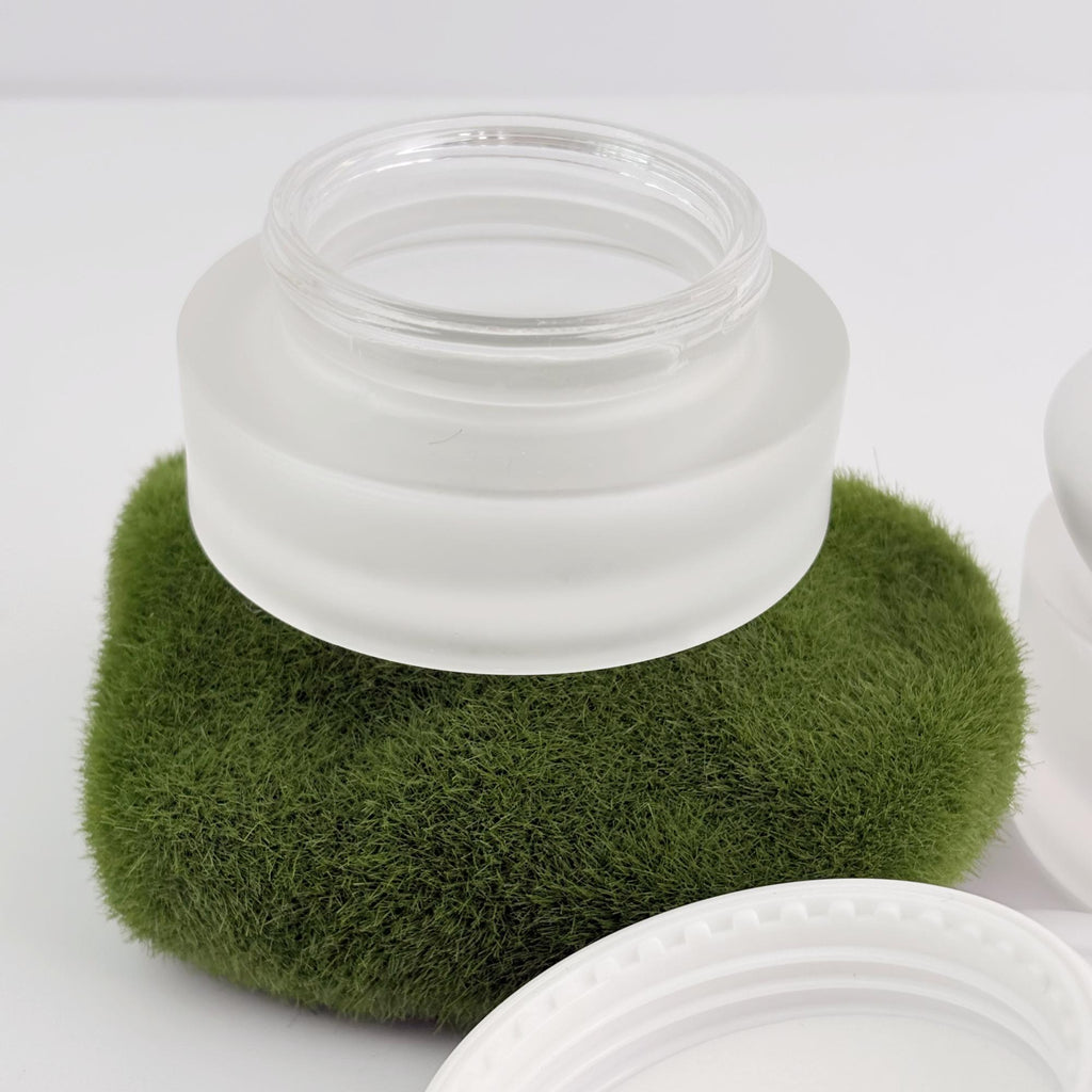 Luxury Frosted Glass Cream Jar 30g 50g