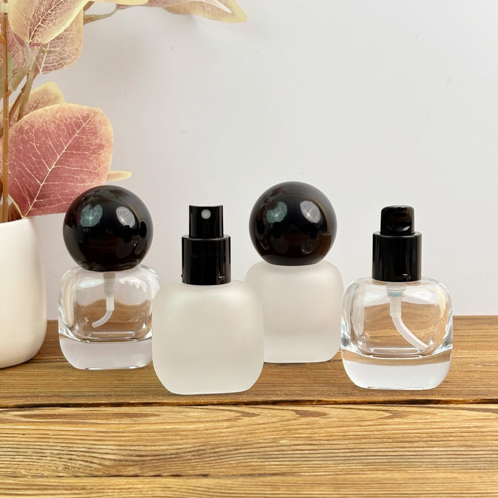 30ml Glass Spray Bottle & Lotion Pump Bottle