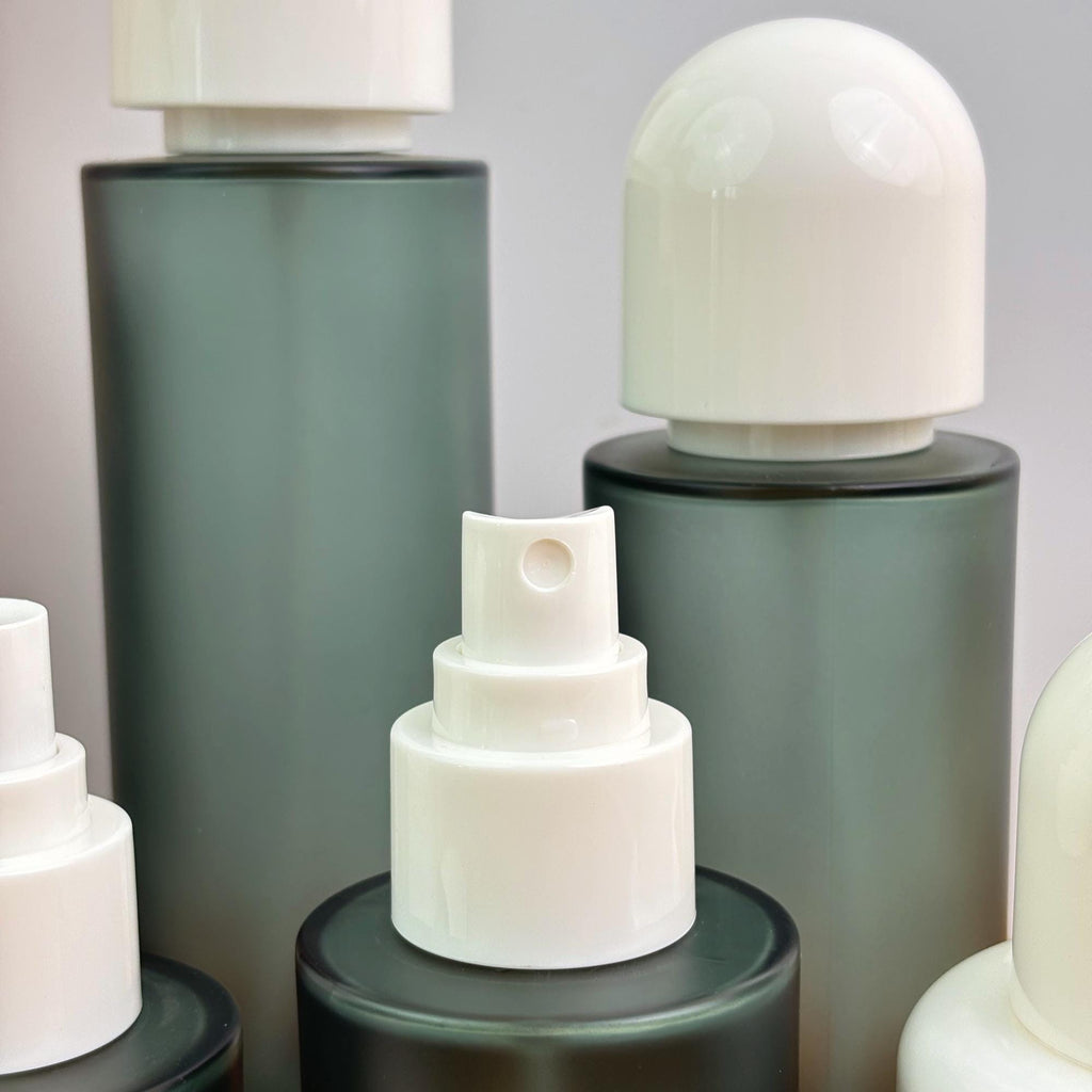 Luxury Green Frosted Glass