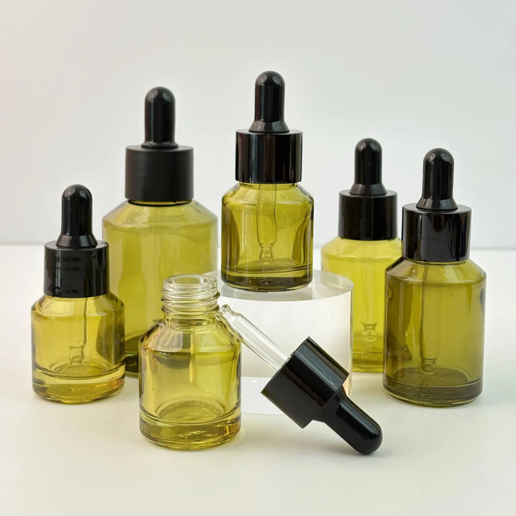 Portable Glass Dropper Bottle Set