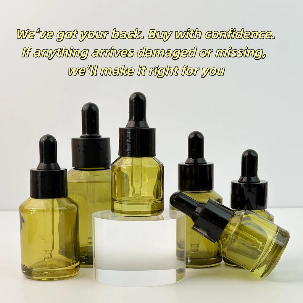 Portable Glass Dropper Bottle Set