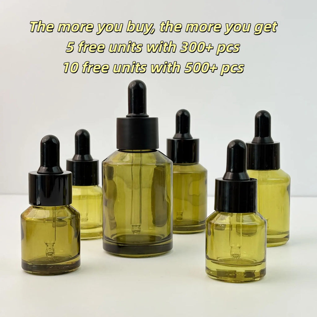 Portable Glass Dropper Bottle Set