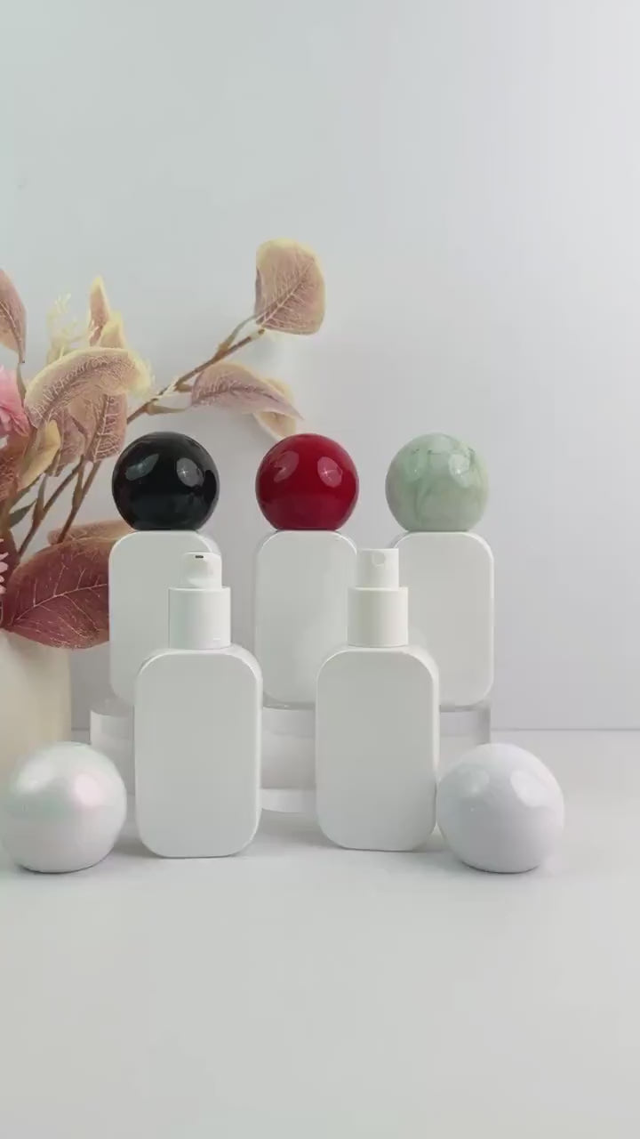 30ml Luxury Glass Spray Bottle & Lotion Pump Bottle
