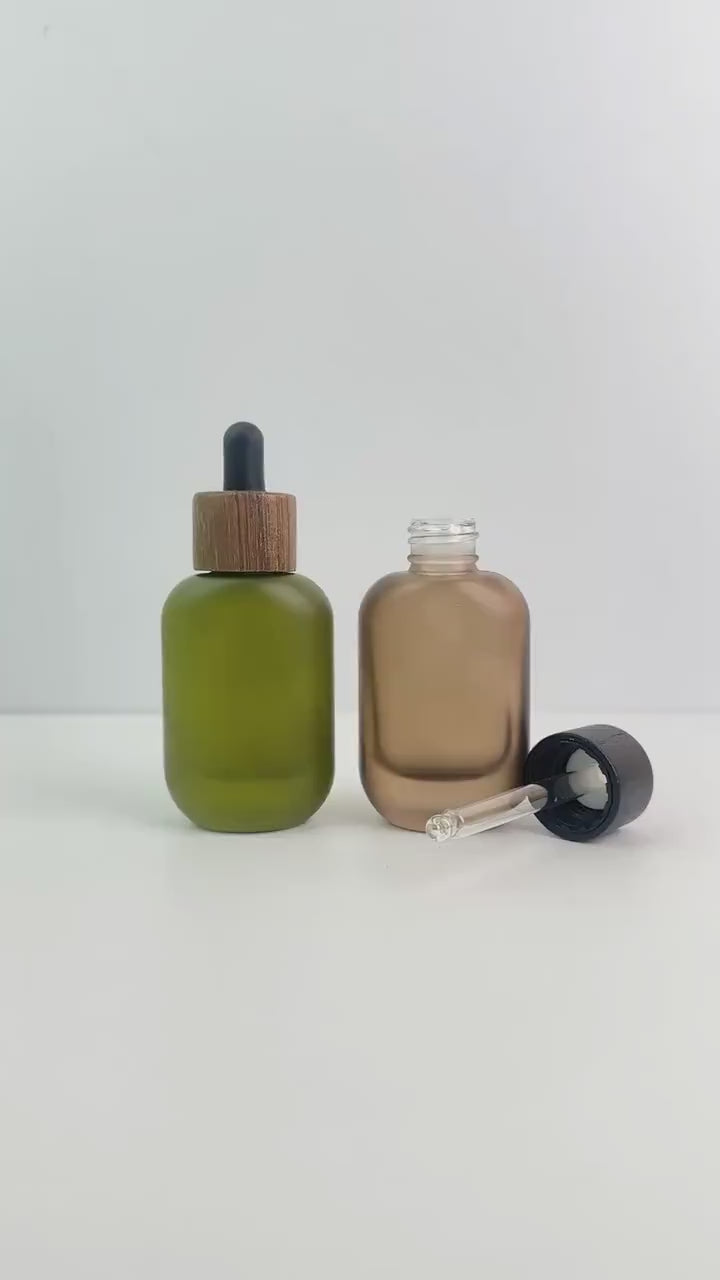 30ml Frosted Glass Dropper Bottle