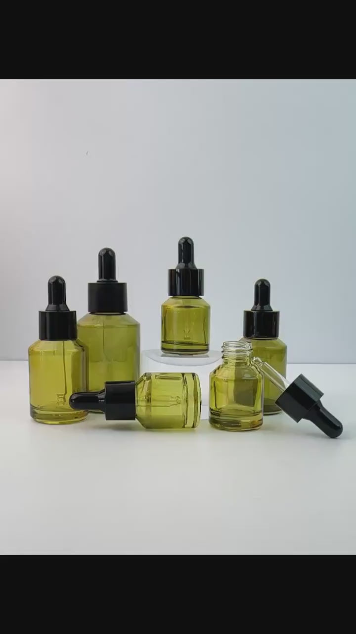 Portable Glass Dropper Bottle Set
