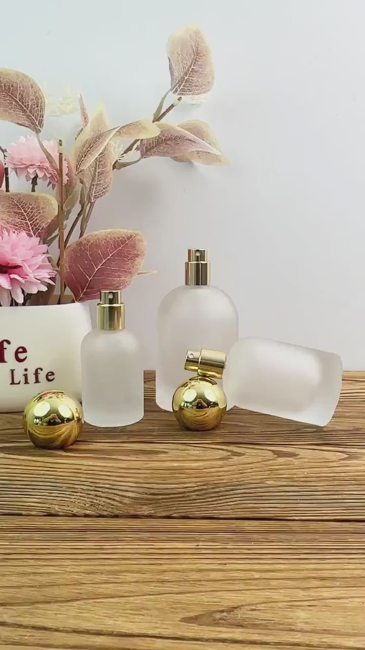 30ml 50ml 100ml Frosted Fragrance Atomizer