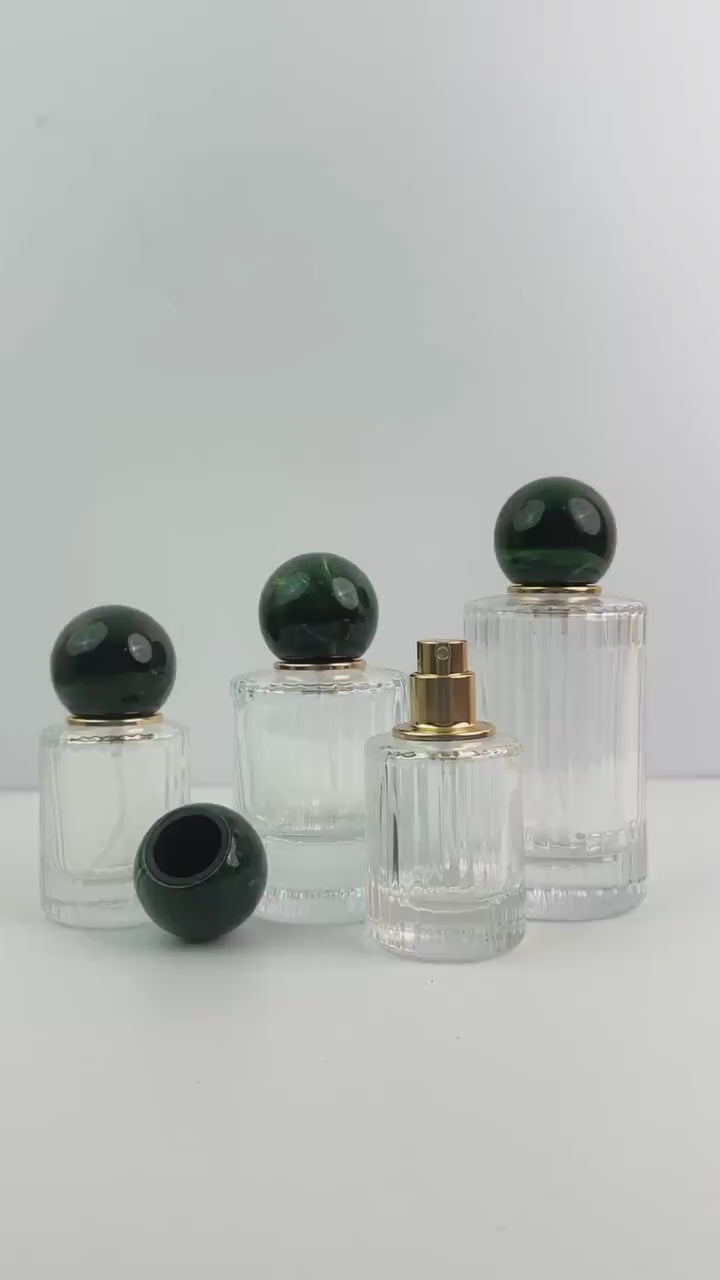 Transparent Glass Fragrant Spray Bottles