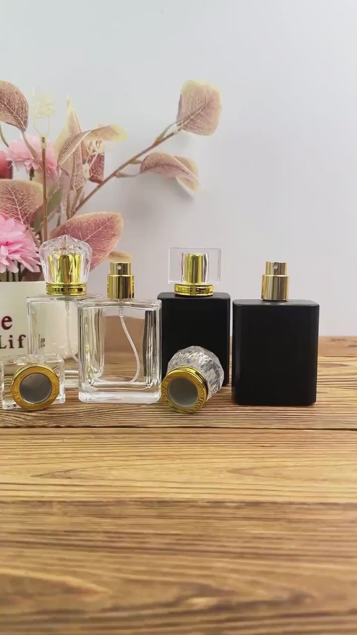 50ml Glass Perfume Spray Bottle