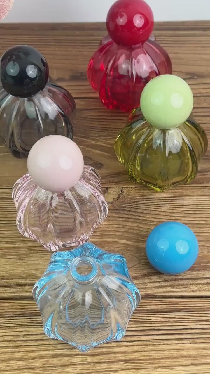 50ml Glass Spray Bottle, Snap-On Crimp Neck Atomizer