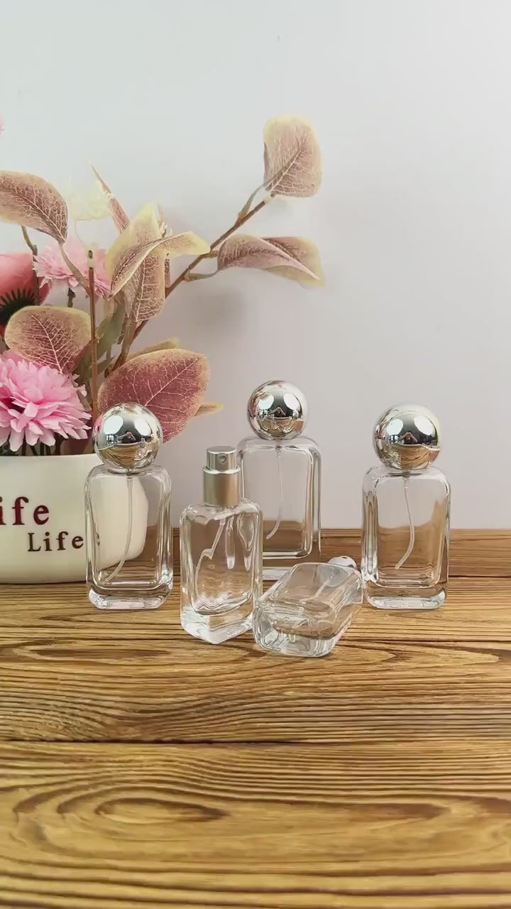 20ml 30ml 50ml Clear Refillable Atomizer