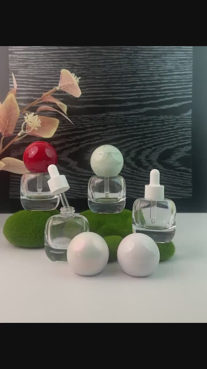 30ml Refillable Clear Dropper Bottles